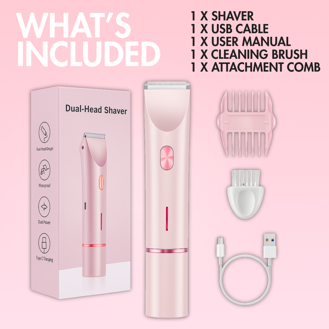 Glaceva 2-in-1 Bikini Trimmer