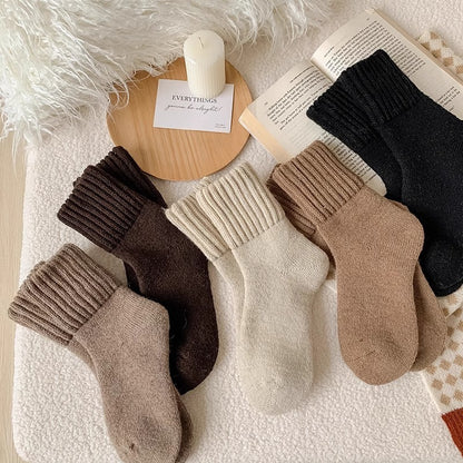 Cozy Fall & Winter Boot Socks (5 Pairs)